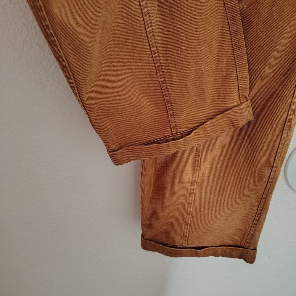 Nicole Miller Women's Ginger Capri Cargo Pants Sz 8 Waistband Lyocell/Cotton - Picture 8 of 14